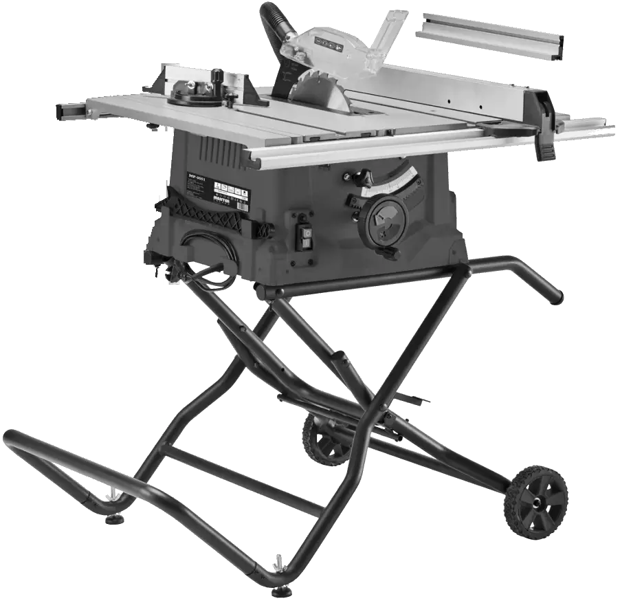 MEEC TOOLS 017711 Table Saw with Castors B