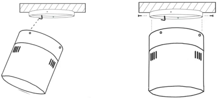 LiFE ZONDA Ceiling Fan with Black Color Wooden Blades and Light 70W - 10