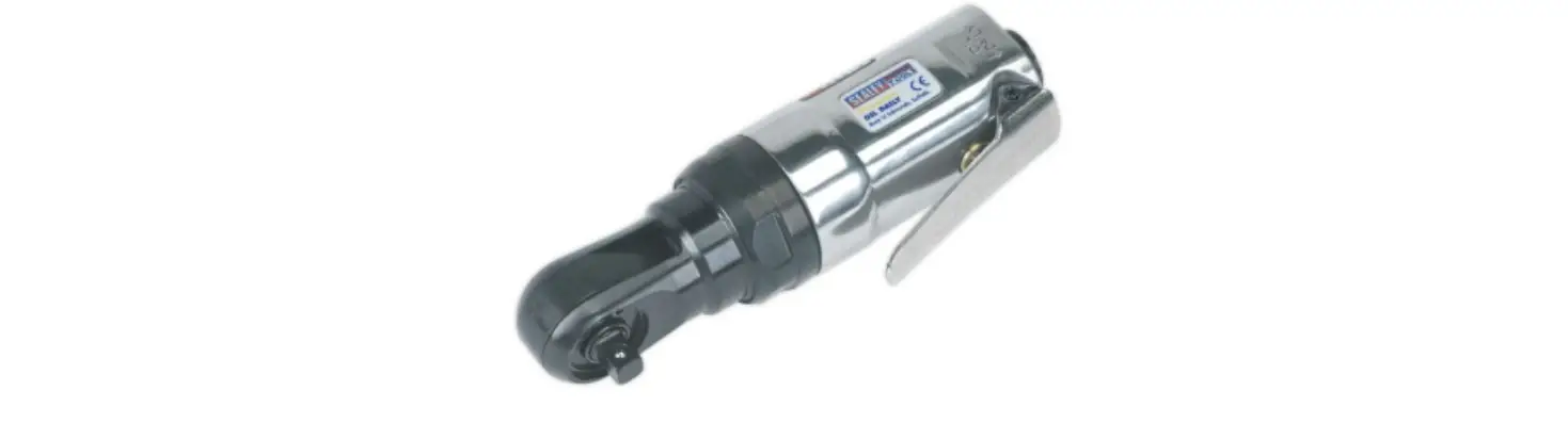 Sealey Sa632.v2 1-4 Inch & 3-8 Inch Sq Drive Super Stubby Air Ratchet Wrench Instruction Manual