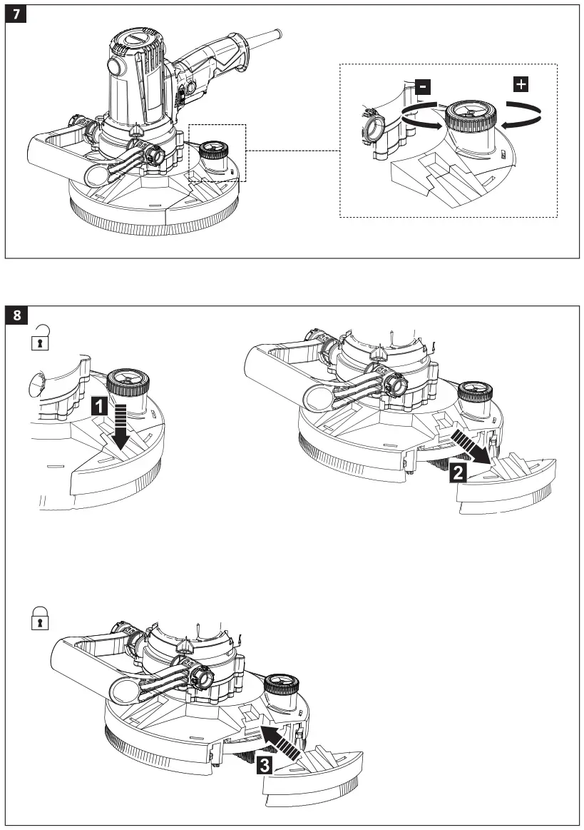 MEEC TOOLS 015679 1300 W Cordless Multi Sander - fig 2