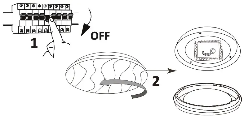 QAZQA 10395 Damla CL 48 Smart Ceiling light - Product Overview 1