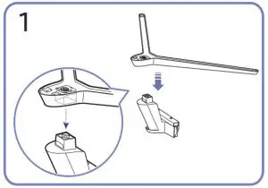 FIG 4 Attaching the Stand
