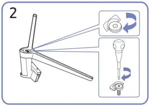 FIG 5 Attaching the Stand