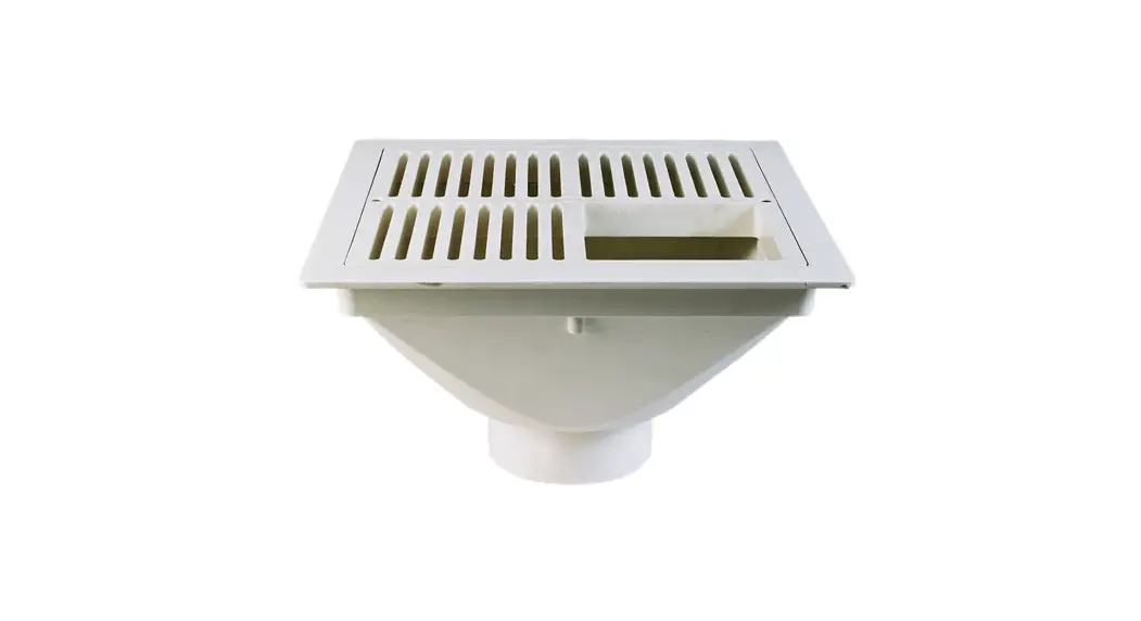 Watts Fs-500 12 Inch Square X 6 Inch Deep Pvc Sanitary Floor Sink Instruction Manual