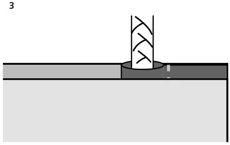 bernette 502060 14 88 2 Grooves Sewing Machine Piping Foot - 3