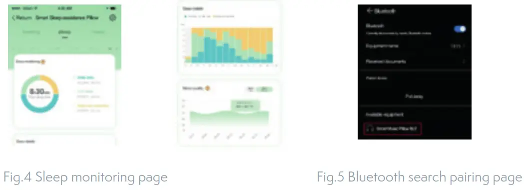 TESLA Smart Heating Pillow - Sleep Monitoring