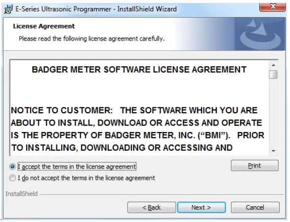 Badger Meter E-Series Ultrasonic Meters Programming Software-2