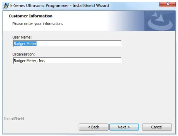 Badger Meter E-Series Ultrasonic Meters Programming Software-3