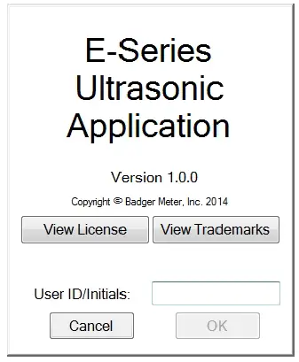 Badger Meter E-Series Ultrasonic Meters Programming Software-9