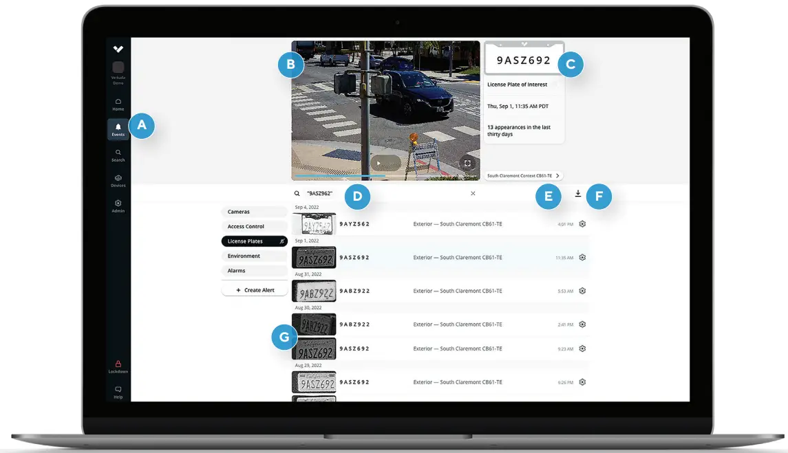 Verkada License Plate Recognition - Figure 18