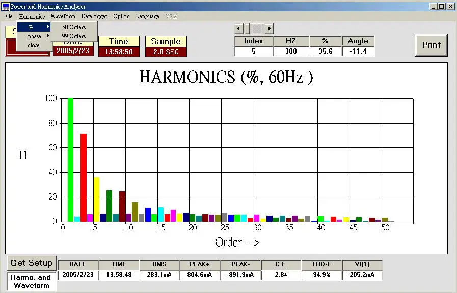 EXTECH-PQ3350-Power-and-Harmonics-Analyzer-14