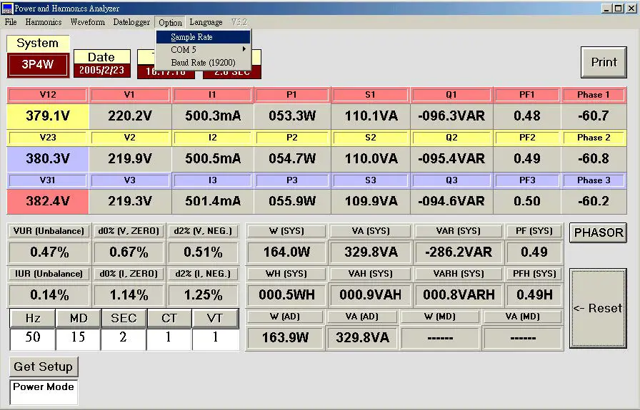 EXTECH-PQ3350-Power-and-Harmonics-Analyzer-26