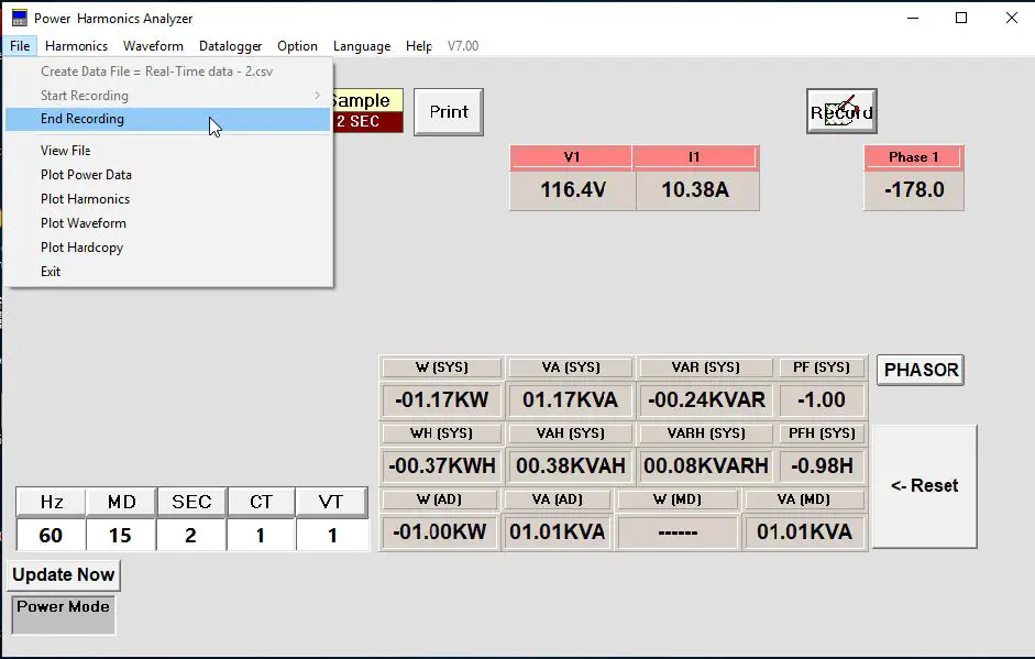 EXTECH-PQ3350-Power-and-Harmonics-Analyzer-30
