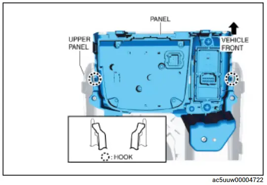 MaZDa CX-5 FWD Upper Panel Removal-fig4