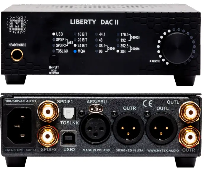 MYTEK Liberty DAC II DAC Headphone Amplifier-fig2