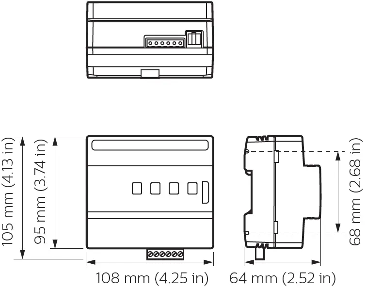 PHILIPS dynalite DDRC420FR Relay Controller 02