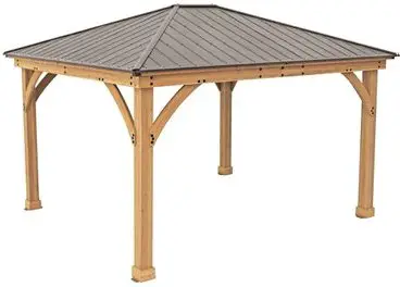 YARDISTRY YM117556X 10 Inch Meridian Wood Counter