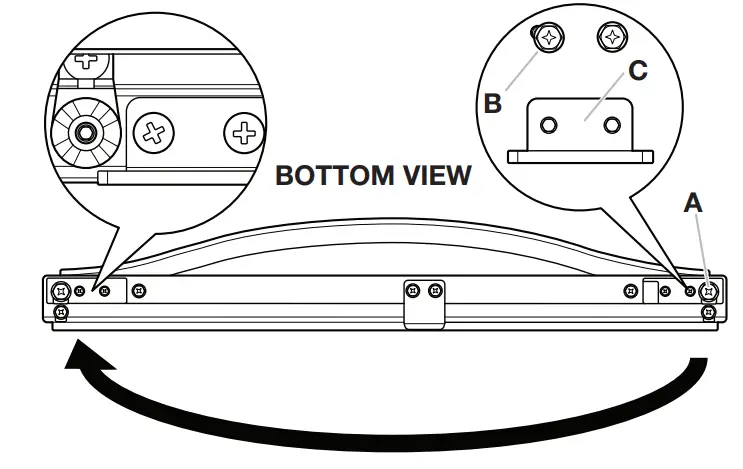 Whirlpool W11176204A Beverage Center - Opening Dimensions3