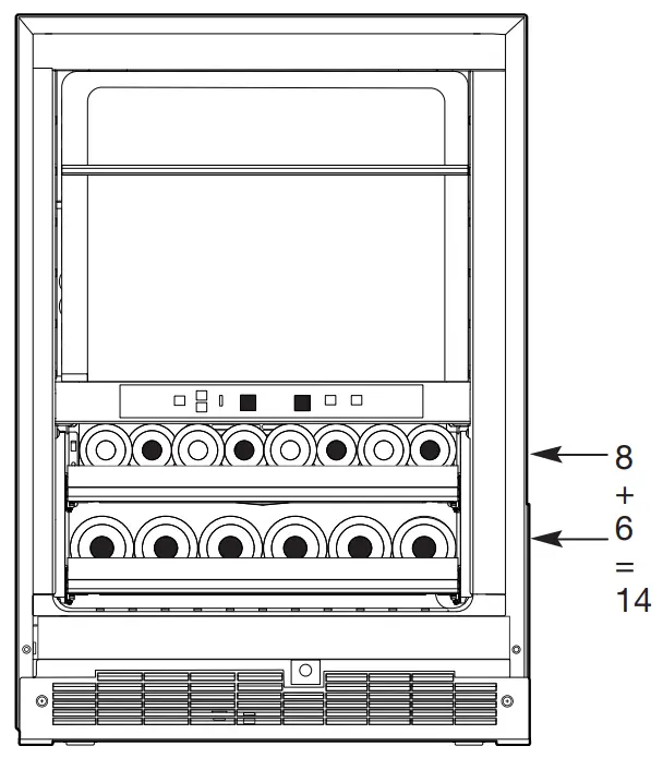 Whirlpool W11176204A Beverage Center - Stocking the Beverage Center
