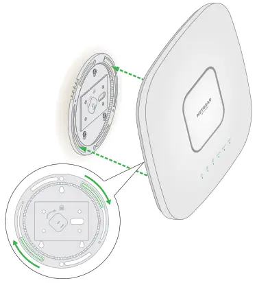 NETGEAR WAX630,WAX630PA nsight Managed - Attach the access point