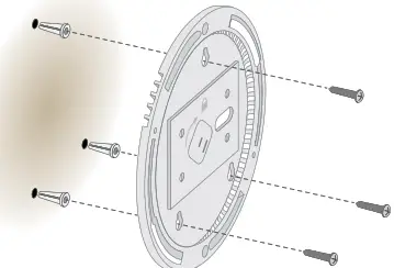 NETGEAR WAX630,WAX630PA nsight Managed -Mount the access point on a wall