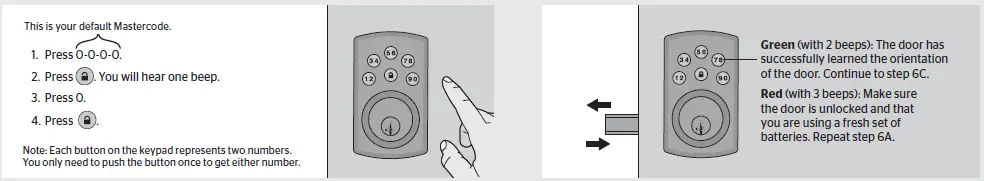 Kwikset power bolt 2 Touchpad keyless entry 12