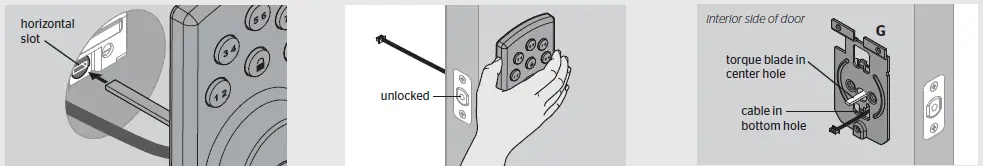 Kwikset power bolt 2 Touchpad keyless entry 7