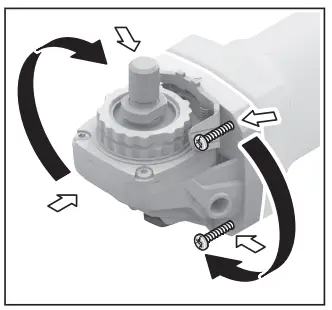 Rotating the Machine Head