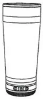 VIBE Tiki Tumblerz Wireless Speaker Cup - Figure 1