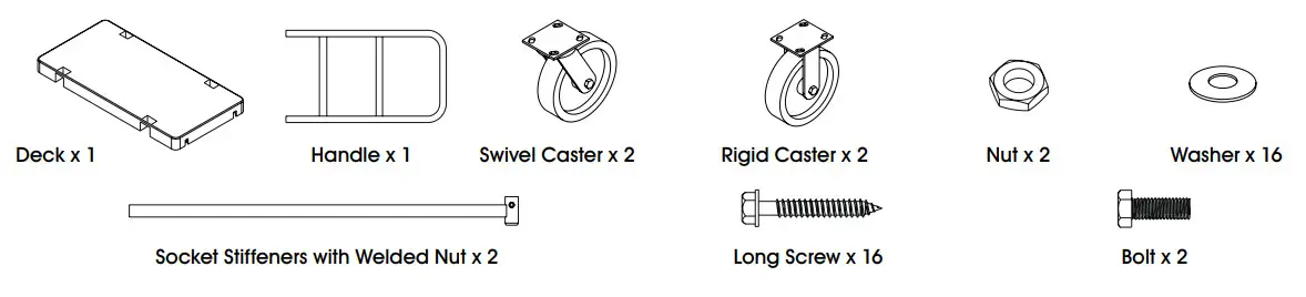 ULINE H-1826, H-1827, H-2528, - 2