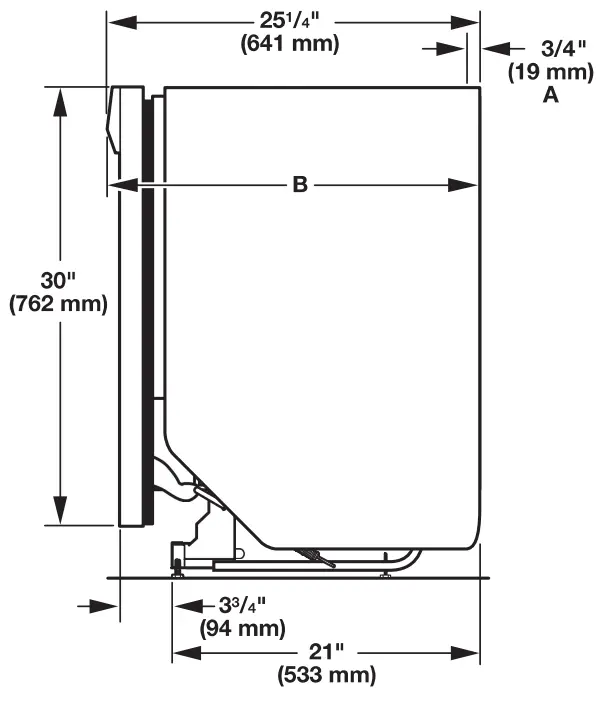 Whirlpool WDF110PAB 24 Inches Built In Dishwasher fig 3