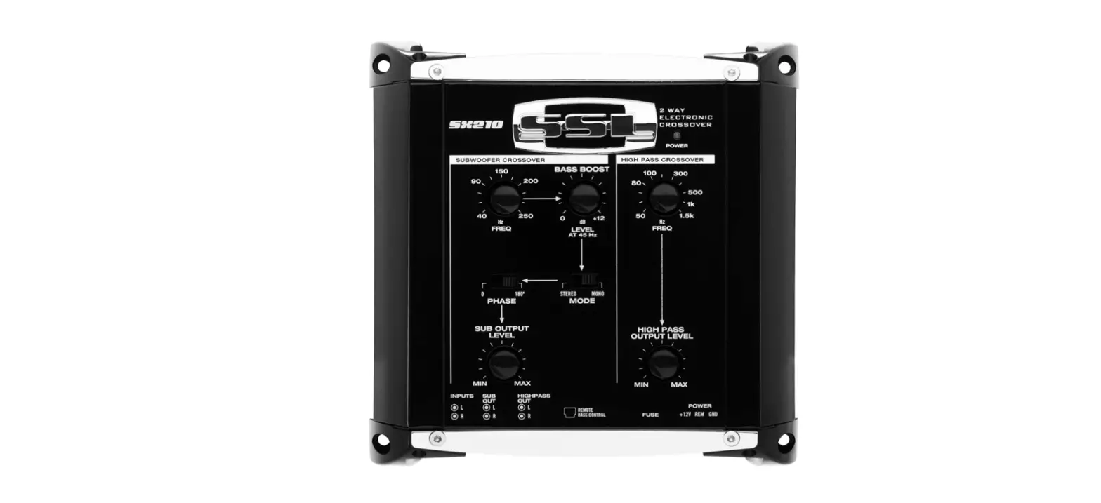 Sound Storm Laboratories Sx210 2-way Car Electronic Subwoofer Control User Guide
