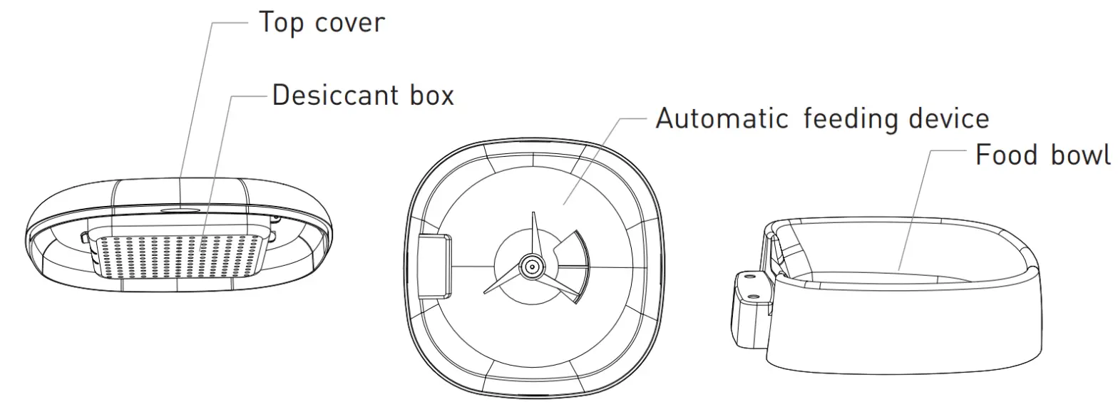 TELLUR TLL331461 Smart Wi-Fi Pet Feeder UltraHD Camera fig 4