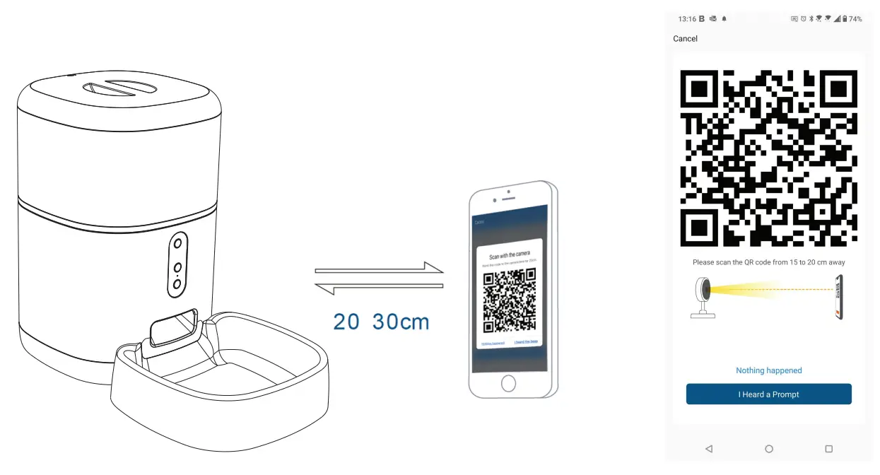 TELLUR TLL331461 Smart Wi-Fi Pet Feeder UltraHD Camera fig 8