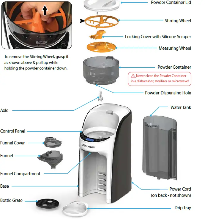 baby brezza Formula Pro Advanced Dispenser 1