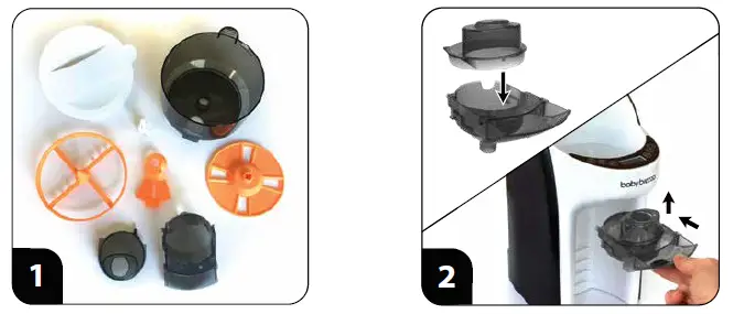 baby brezza Formula Pro Advanced Dispenser 2