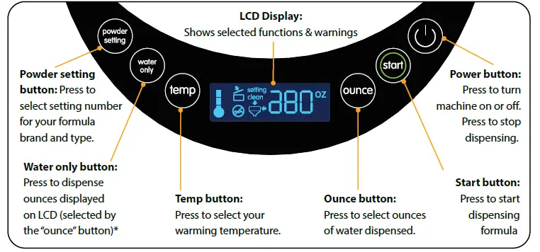 baby brezza Formula Pro Advanced Dispenser 9