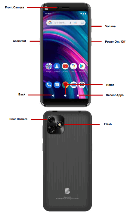 BLU G40 Smartphone - FIg