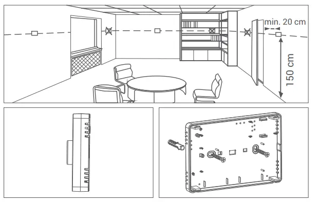 GENERAL-LIFE-MITRA-260S-Wired-Room-FIG-10