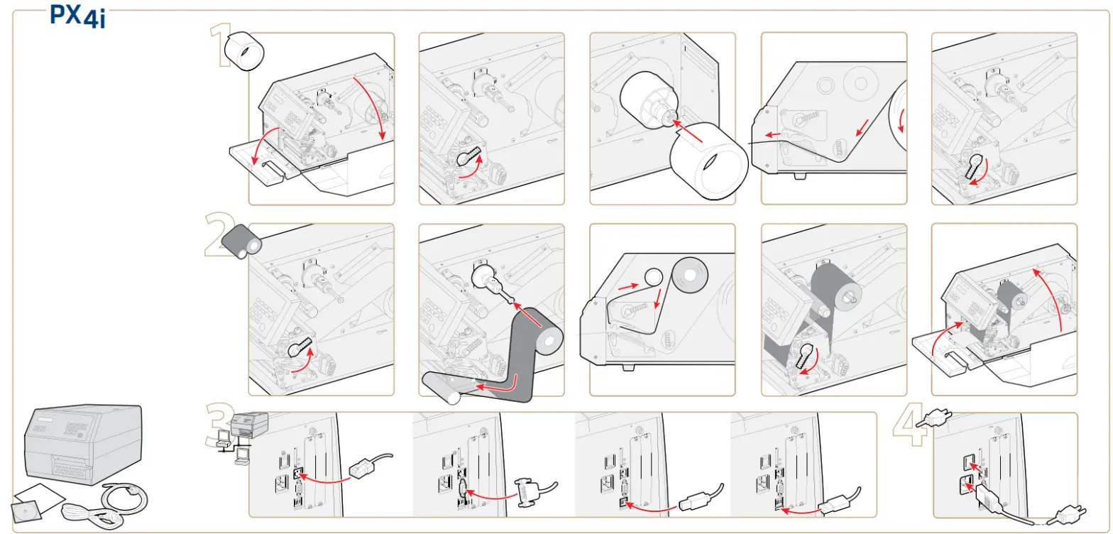 Intermec PX4i High Performance Printer fig 2
