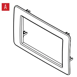 MeTra 95-5860G Dash Kit Ford --