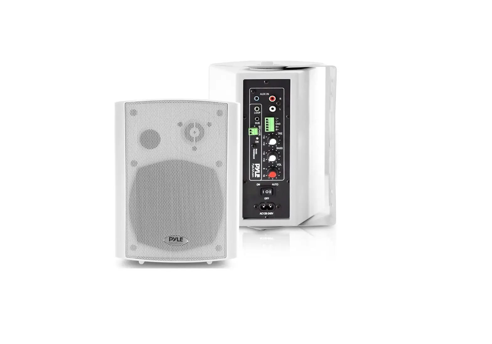 Pyle Pdwr58aw Pro Active Wall Mountable Speakers User Guide Pyle Pdwr58aw Pro Active Wall Mountable Speakers User Guide