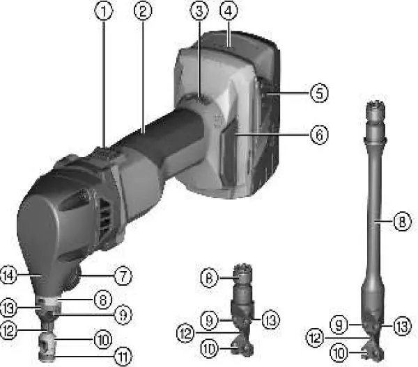 HILTI SPN 6­A22 Cordless Shears and Nibblers 16