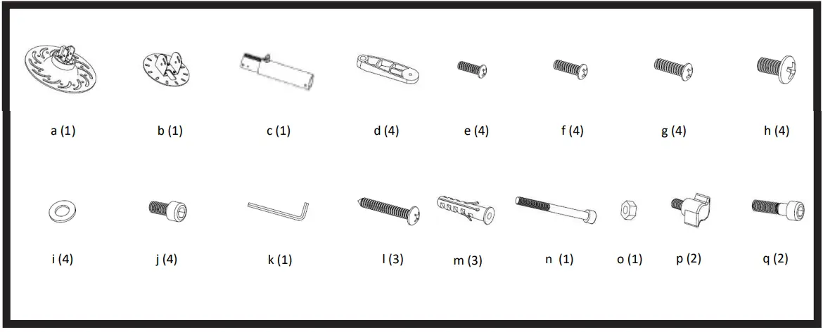 KIMEX-052-2003-Video-Projector-Ceiling-Support-Adjustable-Height-1