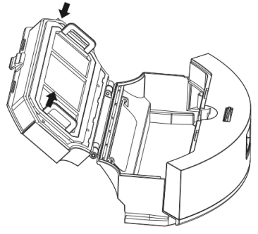 niceboy CHARLES i8 Robotic Vacuum - clutter into the bin
