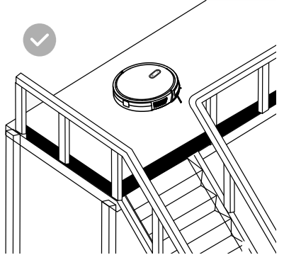 niceboy CHARLES i8 Robotic Vacuum - should be place