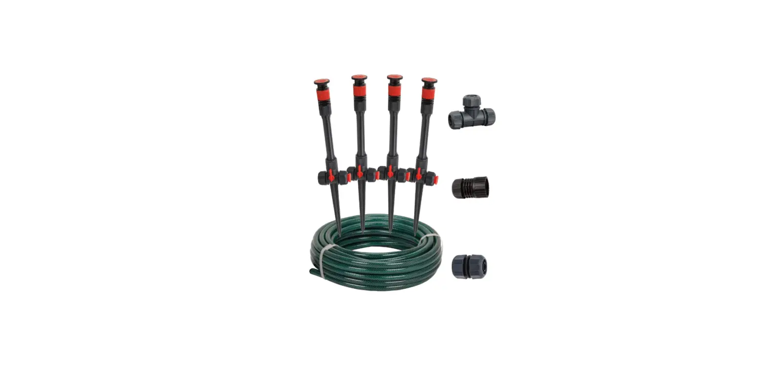 Eden 98063edamz Flex Design Sprinkler And Hose Set With Hose Mender User Guide