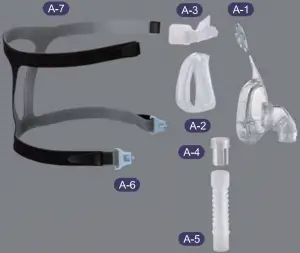 A WIZARD 210 Nasal Mask