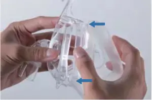 WiZARD SM01008 210 Nasal Mask with Headgear H