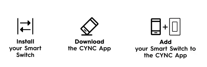Cync 93130502 On-Off Smart Switch - Fig